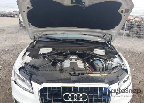 2015 Audi Q5 3.0T Premium Plus z USA, uszkodzony, nr VIN WA1DGAFP1FA123679